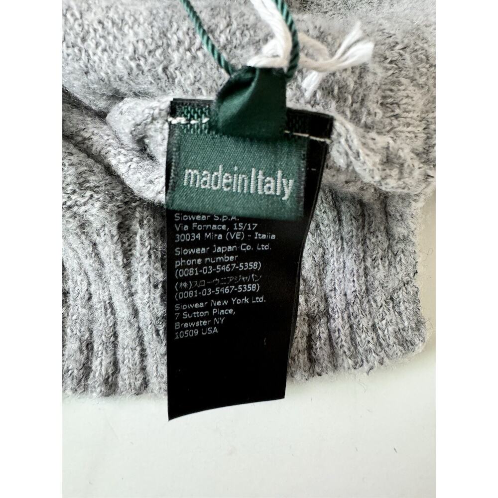 Zanone Mens Grey Knitwear Size 50 - Picture 7 of 8